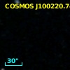COSMOS J100220.74+024424.5