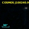 COSMOS J100240.99+024406.4