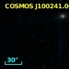 COSMOS J100241.06+024401.0