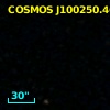 COSMOS J100250.46+024400.5