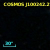 COSMOS J100242.27+024357.1