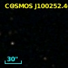 COSMOS J100252.40+024352.8