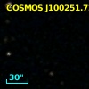 COSMOS J100251.72+024348.8