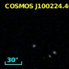 COSMOS J100224.40+024344.8