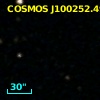 COSMOS J100252.49+024342.7