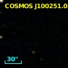 COSMOS J100251.03+024341.6