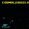 COSMOS J100221.49+024340.1