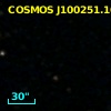 COSMOS J100251.10+024333.9