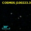 COSMOS J100223.39+024317.4