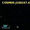 COSMOS J100247.41+024316.4