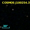 COSMOS J100254.37+024314.7