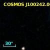 COSMOS J100242.00+024315.4