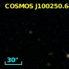 COSMOS J100250.64+024305.5