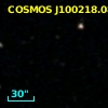 COSMOS J100218.08+024303.3