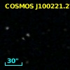 COSMOS J100221.27+024313.3