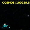 COSMOS J100239.57+024256.8