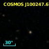 COSMOS J100247.67+024247.2