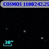 COSMOS J100242.25+024245.4