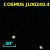 COSMOS J100240.46+024247.9