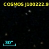 COSMOS J100222.92+024240.9