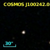 COSMOS J100242.05+024236.6