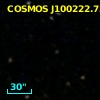 COSMOS J100222.73+024228.8