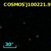 COSMOS J100221.97+024220.9