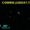 COSMOS J100247.70+024219.9