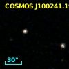 COSMOS J100241.19+024213.6