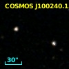 COSMOS J100240.15+024209.5