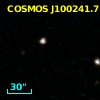 COSMOS J100241.71+024208.2