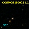 COSMOS J100251.18+024153.8