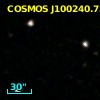 COSMOS J100240.73+024146.9