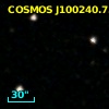 COSMOS J100240.75+024138.2