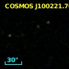 COSMOS J100221.70+024134.5