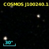 COSMOS J100240.18+024133.3