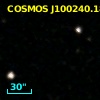 COSMOS J100240.18+024129.9