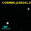 COSMOS J100241.26+024128.9