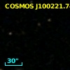 COSMOS J100221.74+024130.1