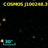 COSMOS J100248.37+024126.8