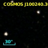 COSMOS J100240.30+024124.3
