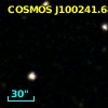 COSMOS J100241.68+024124.0