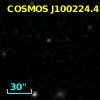 COSMOS J100224.47+024120.9