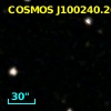 COSMOS J100240.26+024116.8
