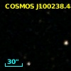 COSMOS J100238.48+024104.6
