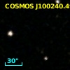 COSMOS J100240.49+024056.8