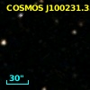 COSMOS J100231.35+024048.6