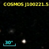 COSMOS J100221.53+024044.0