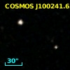 COSMOS J100241.65+024037.6