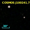 COSMOS J100241.72+024026.4
